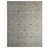 Ivory Traditional Wool Rug - 9'9" x 13'10"