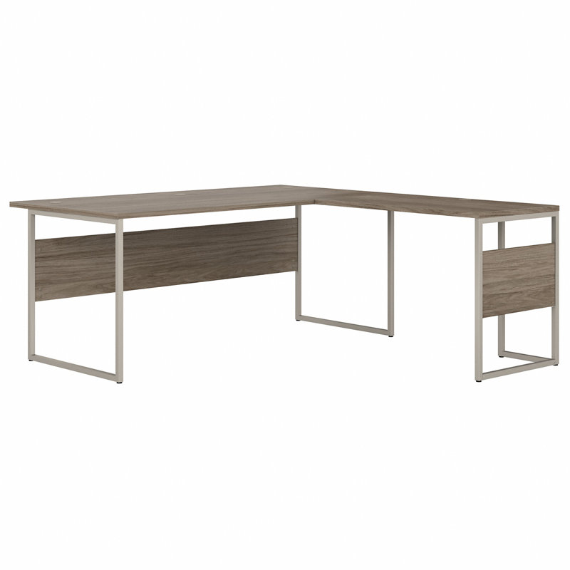 Hybrid Piece Computer Desk Office Set, Beige