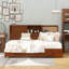 Lit de jour en bois avec 3 tiroirs de rangement, tableau souple supérieur, tablette et ensemble de prises et ports USB-1703278916-1703154072