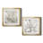 Petal Perfect - Matted and Framed Under Acrylic Glass, Set of 2, Large Living Room Wall Art-2107040192-2107040255-2045362075