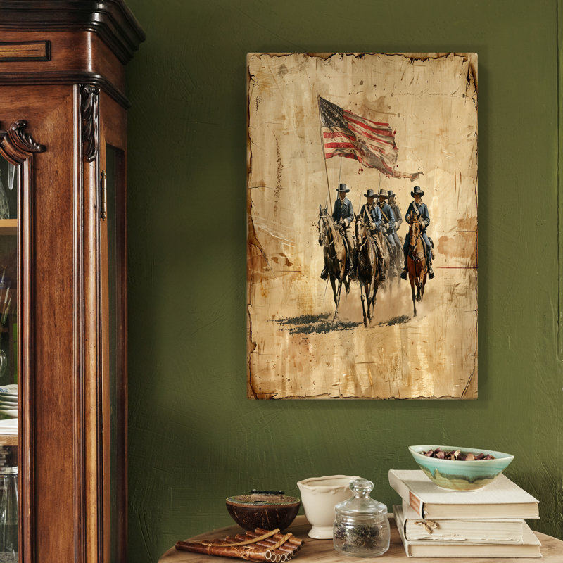 Toile tendue Riders of the Republic - prête à être accrochée, 12X18