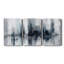 Indigo Harbor Lights - Toile tendue avec châssis de qualité supérieure - Prêt à être accroché-2012005770
