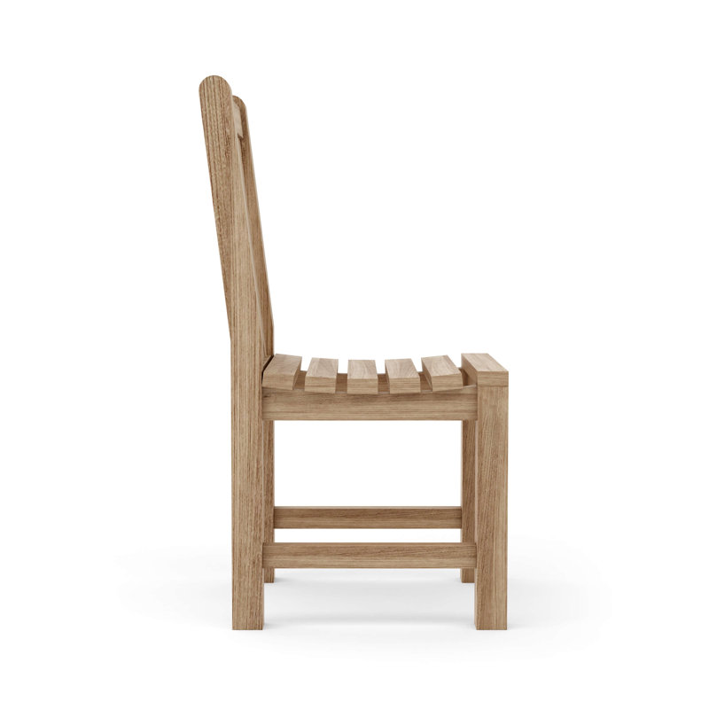 Classic Outdoor Teak Dining Side Chair