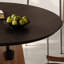 Table ronde en chêne rouge exquis et durable-360214107