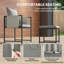 8 - Person Patio Dining Set with Square Table