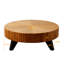 Table basse ronde de 35,4 po, table basse convenant à un décor de maison-378778597-378778596