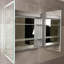 Luppo Surface Mirrored Bathroom Cabinets with Mirror and 2