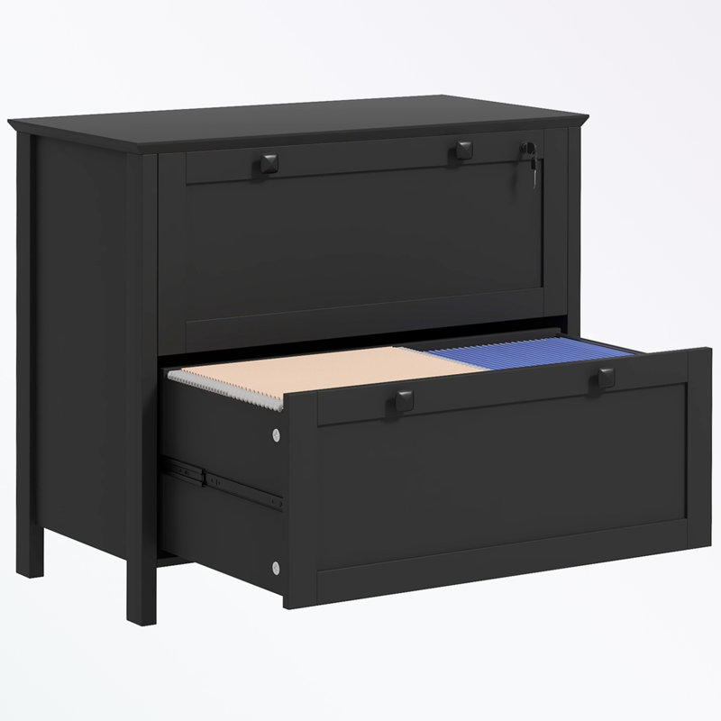 Metal frame File Cabinet with 2 Drawers and Keys