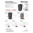 Rev-A-Shelf Polymer Replacement Waste/Trash Container for Rev-A-Shelf Pull Outs