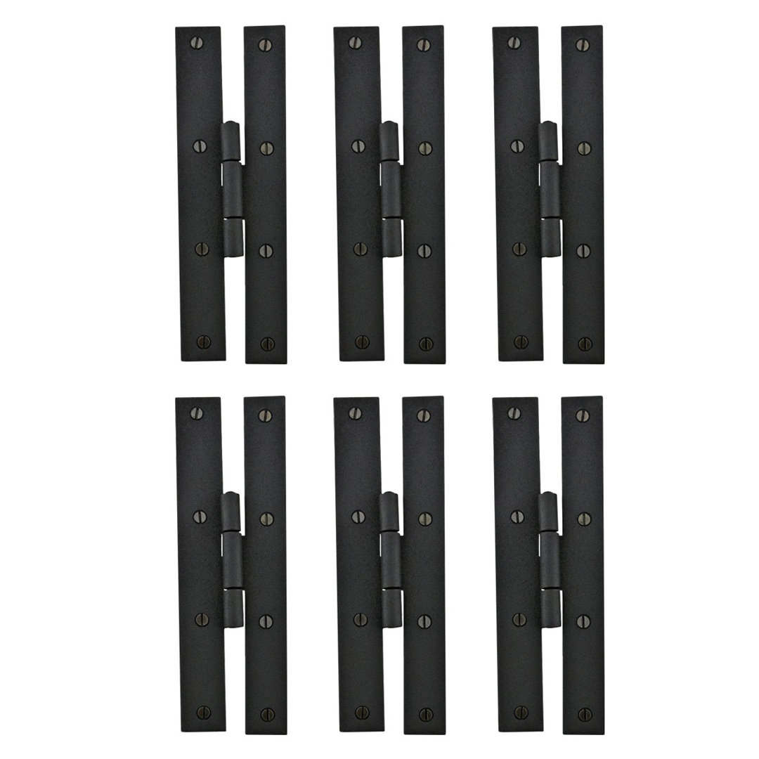7" H x 2.25" W Surface Mount Single Door Hinge (Set of 6) The Renovators Supply Inc.
