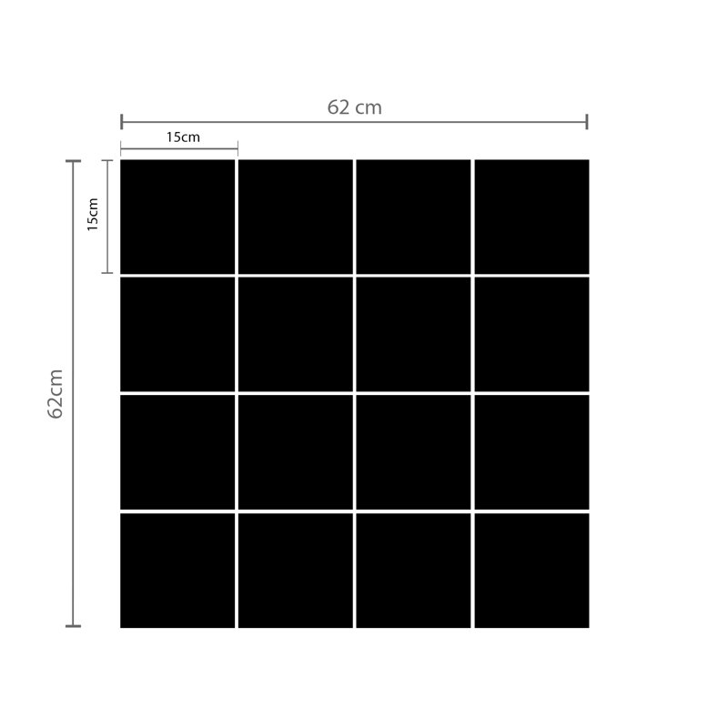 Abstract Non-Wall Damaging Wall Decal