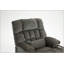 Fauteuil surélevé surdimensionné pour grand et grand avec mousse haute densité, chaleur, massage, poches, porte-gobelets et double moteur OKIN