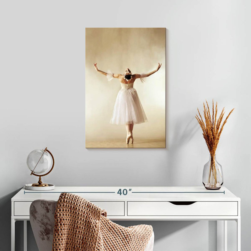 Classical Ballet Pose, 24" H x 16" W