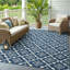 Tapis intérieur / extérieur bleu Deltana-23970728