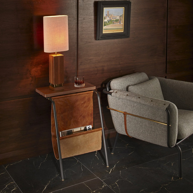 Valet Armchair Chair with Ottoman