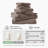 800GSM Ultra-Soft 100% Cotton Absorbent Towel Set-45217942