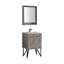 Ensemble de meuble-lavabo de salle de bain simple avec miroir 24 Almaraz-38448546