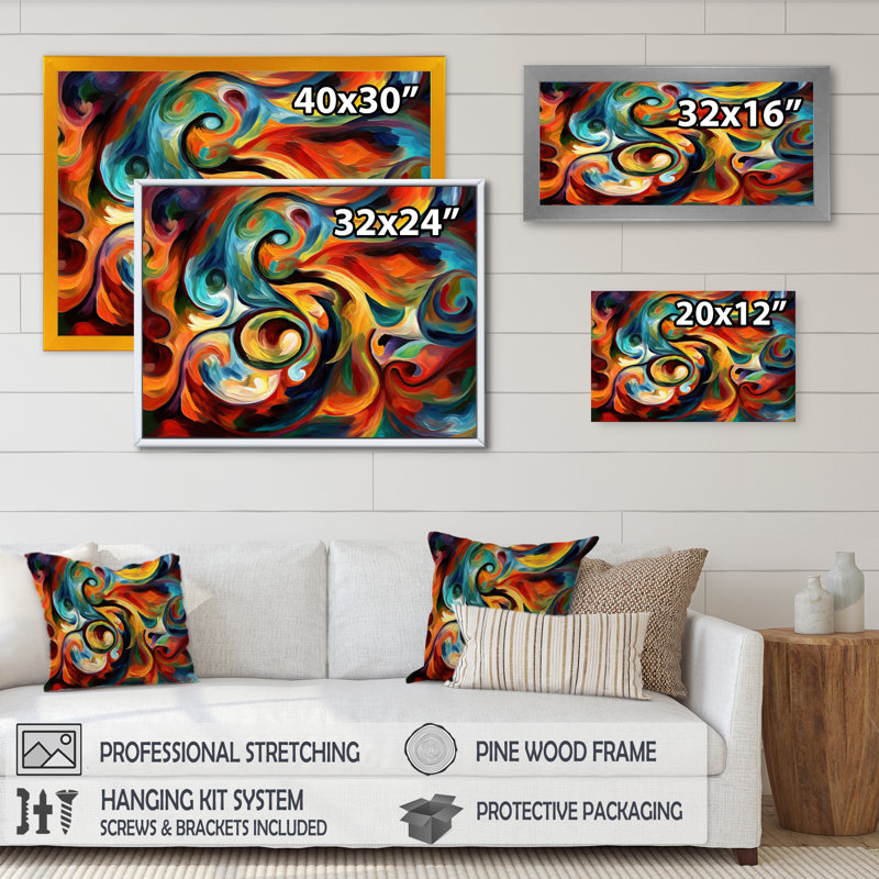Exploration de la liquidité abstraite jaune I - impression, H 30 po x l 40 po x P 1,5 po, Toile tendue