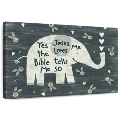 Tergel Jesus Loves Me Elephant