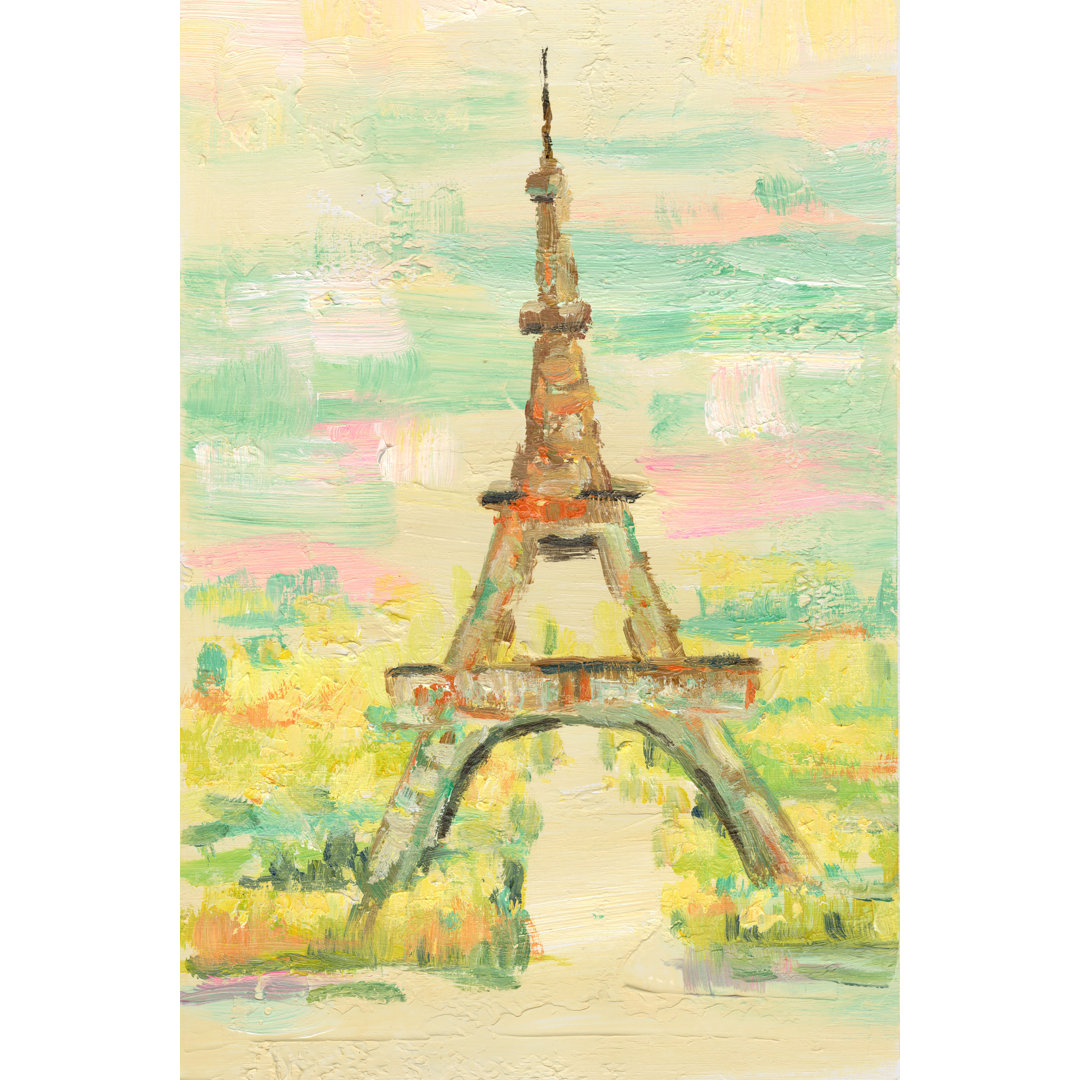 Eiffel Tower - Wrapped Canvas Painting