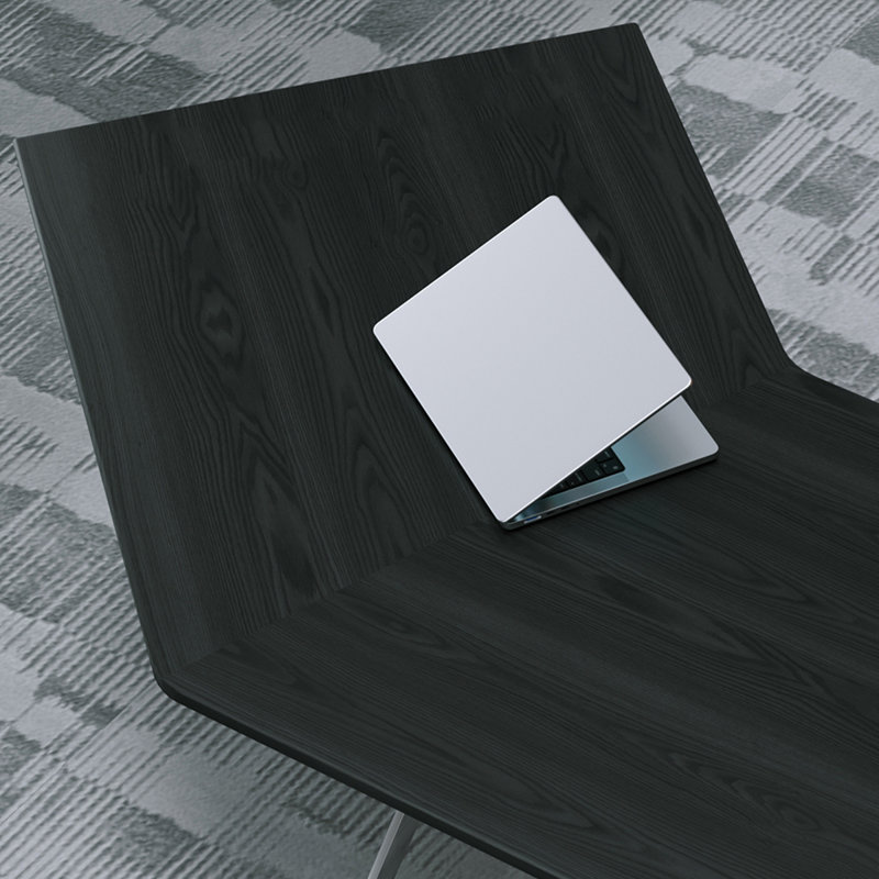 Holquin L-Shaped Computer Desk, 29.53" H x 78.74" W x 23.62" D