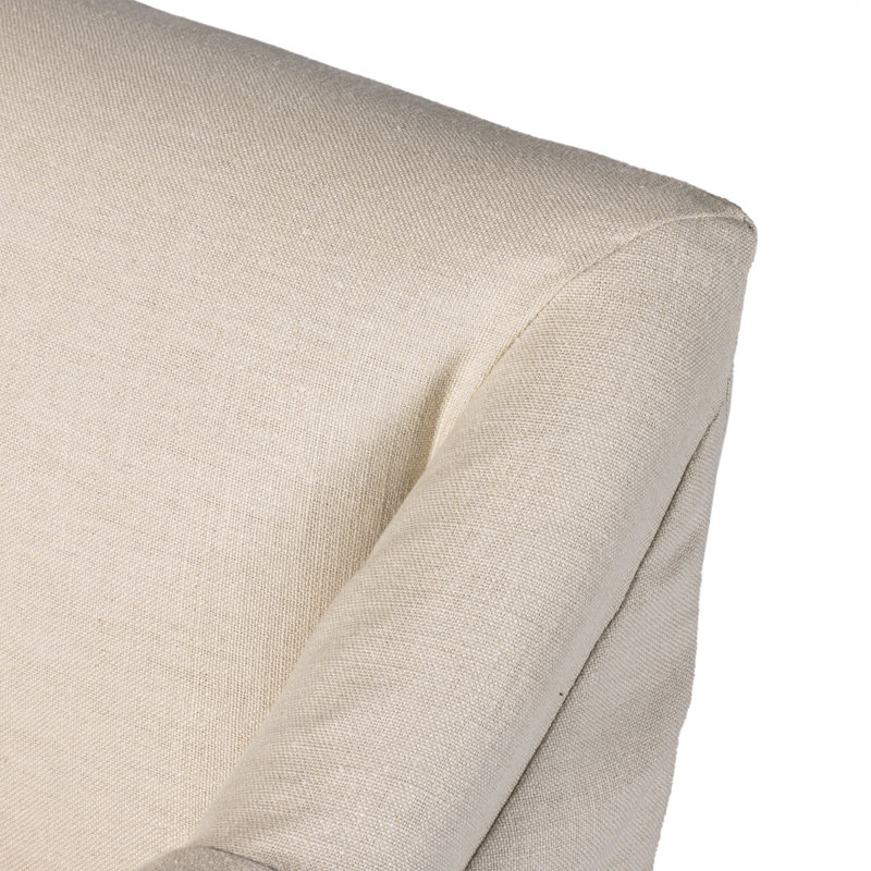 Bridges Upholstered Arm Chair, Brussels Natural