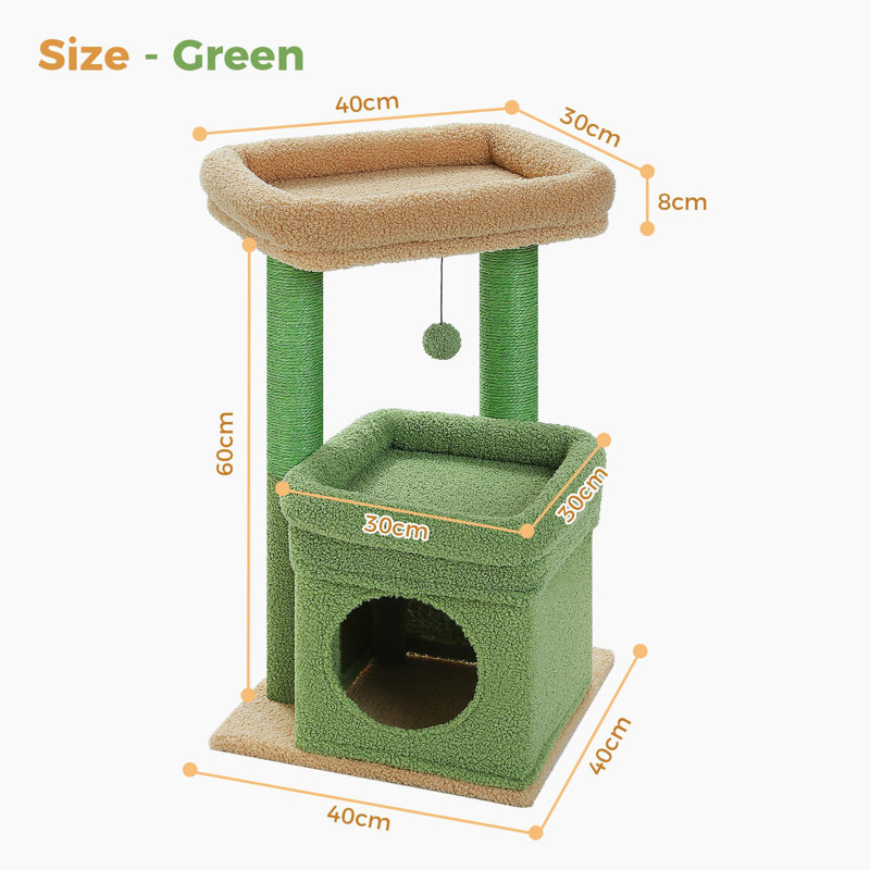 Scratching Post, Green