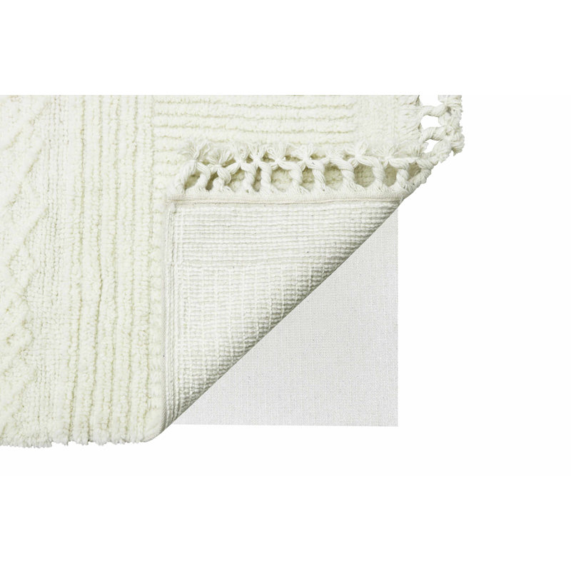 Woolable Kids Hand Tufted Wool Indoor Rug, Rectangle 4'7" x 6'7"