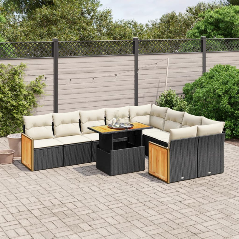Ensemble de canapé de jardin Vidaxl