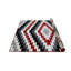 Tapis géométrique rouge/gris/noir zone Adreanna-2027420889