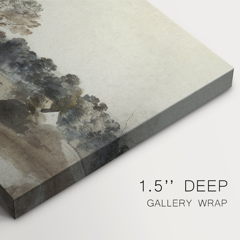 Paysages rétro - X - Cavas enveloppés de galerie, 24 x 36