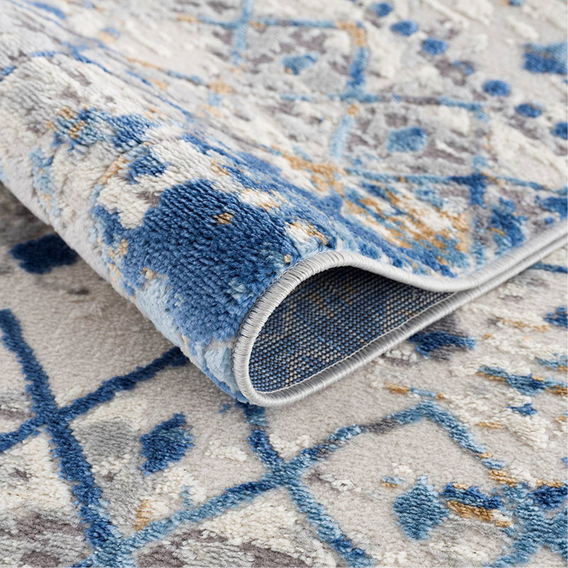 Tapis marocain marocain, Rectangle 6 pi 6 po x 9 pi