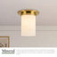 Mineral 8-in Brass Flush Mount-2016278281-2016278282