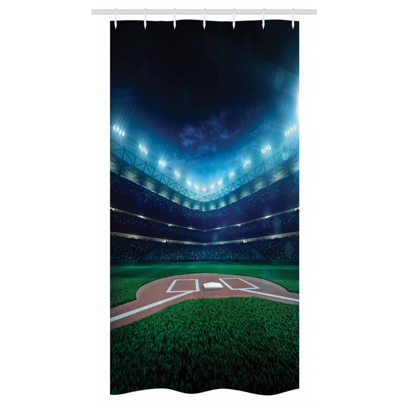 Shower Curtain with Hooks Included, 36" W x 72" L
