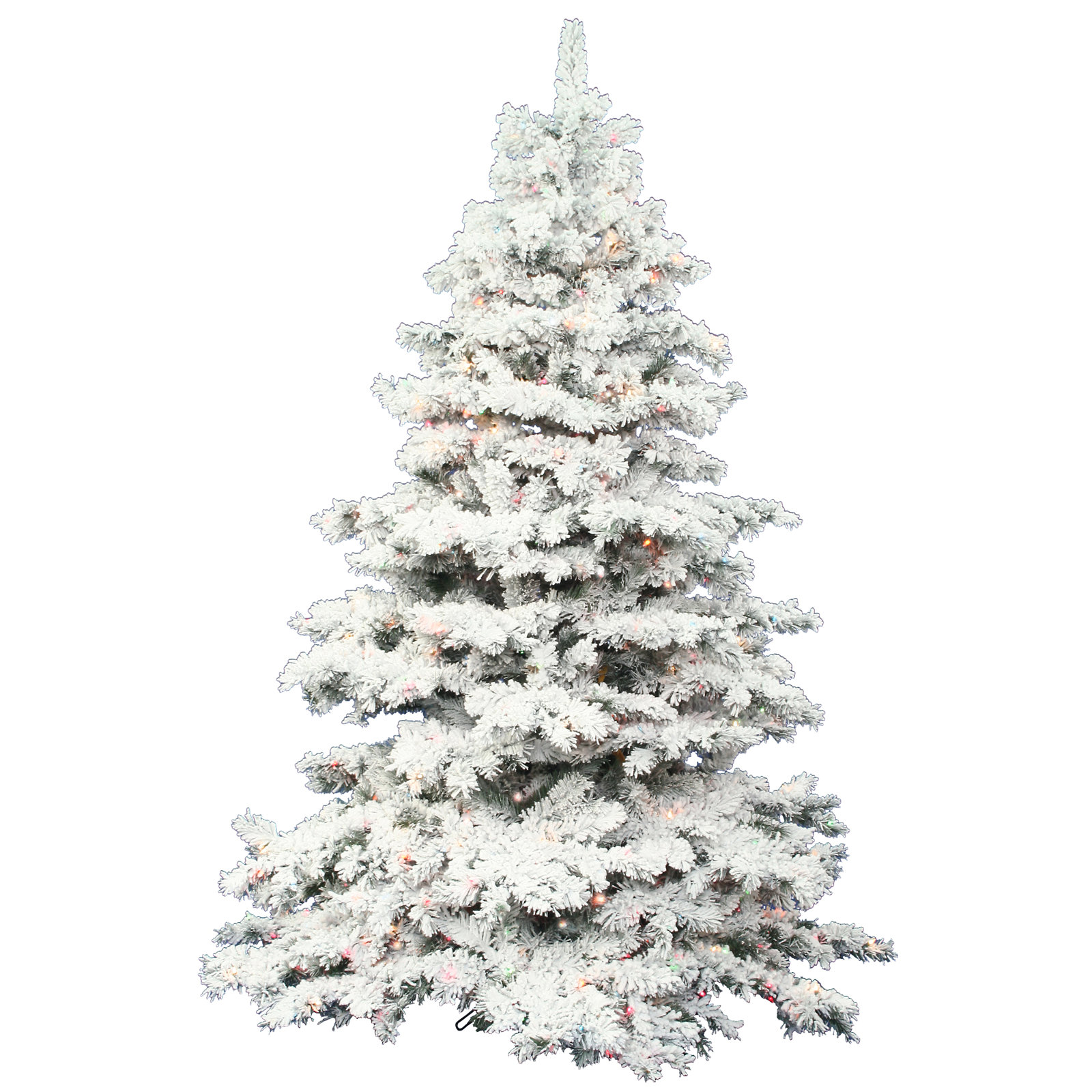 Frosted Pre-Lit Pine Christmas Tree, 10' H