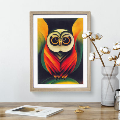 Abstract Owl - Wall Art