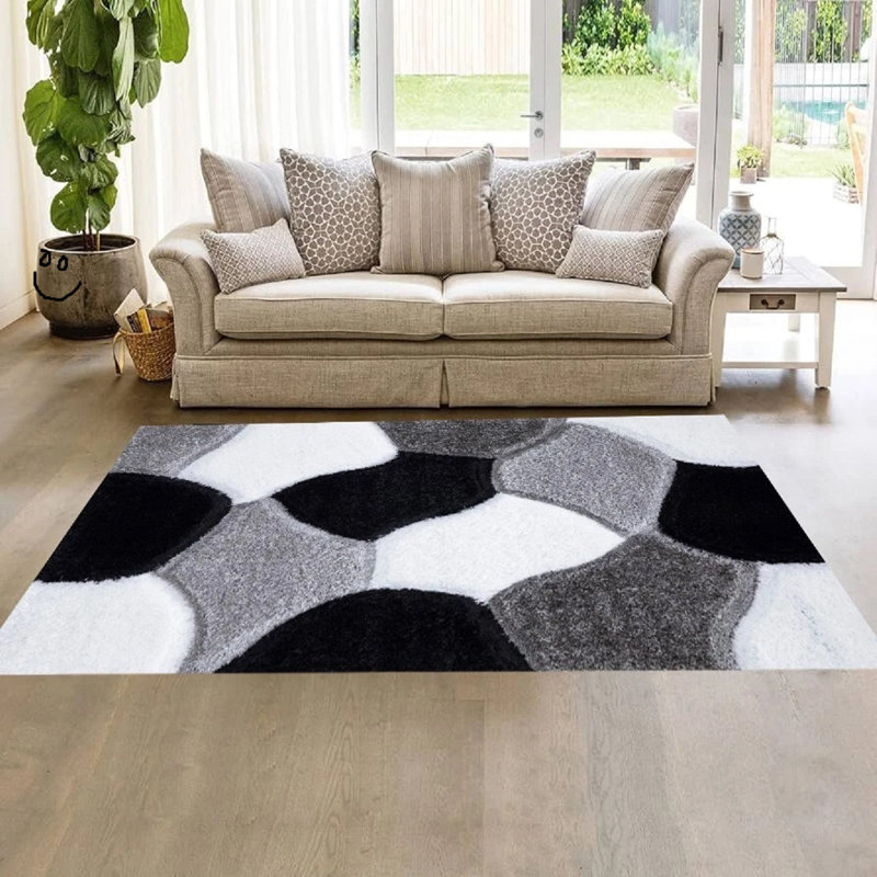 Shag Area Rug, Rectangle 120 x 170 cm