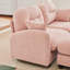 Canapé modulaire modulaire au design flexible et tissu chenille de qualité supérieure, idéal pour un confort personnalisable et une esthétique moderne-116780845