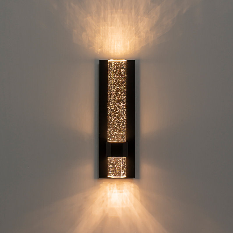 Iron Crystal Led Wall Light