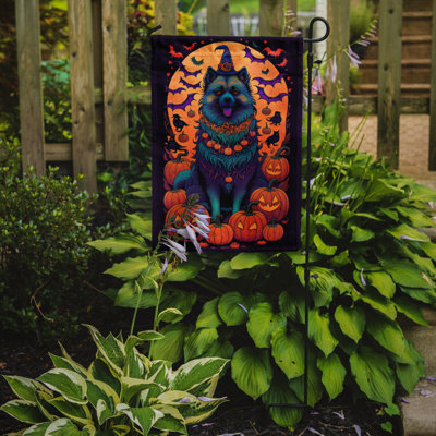 Drapeau de jardin d'Halloween en polyester Jalanni