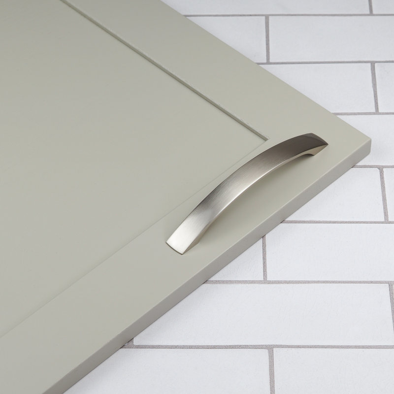 160mm Brushed Nickel Bow Handle