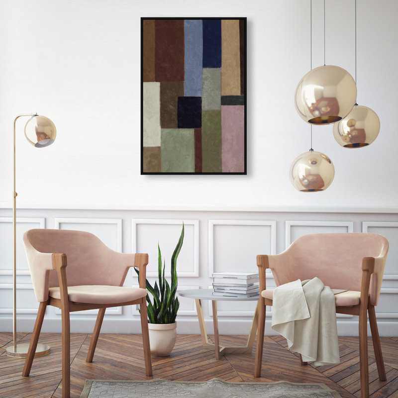 Perfect Fit II Print by Oliver Gal, 31" H x 21" W, Black Floater Frame