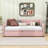 Twin Velvet Daybed with Pop-Up Twin Trundle-992191069