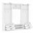 4-in-1 Detachable Hall Tree with Storage and 7 Hooks, Ideal for Entryway and Hallway Organization-117574135