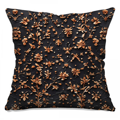 Coussins décoratifs bronze