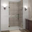 Porte de douche à charnière complètement sans cadre 36 x 72 Nautis GS-39291204-39291203
