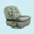 Chemika Oversize 44.8" W Faux Leather Power Recliner, Voice Control, USB, Bluetooth, 270° Swivel-91822073