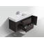 Base de meuble-lavabo simple 47 po mural seulement-58199348