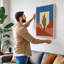 Desert Stillness Minimalist - Wrapped Canvas-312106691-312106696