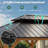 12' x 20' Solid Wood Hardtop Gazebo with Double Galvanized Steel Roof and Storage Cabinet